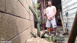 Hung Brazilian taking a PISS