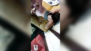 hidden camera catches brand new giving it to the crown