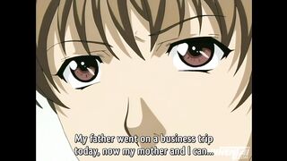 Step Mom & Step Son Fucking while her Husband Resting | Uncensored Hentai [Subtitled]