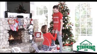 StepBrother Fucks StepSister During Christmas
