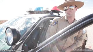 Sheriff anal bangs two students