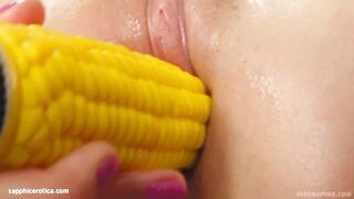 Masturbating Billy enjoying herself on Sapphix