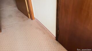 Hot Stepmom shares the hotel bed and her ass with a stepson.