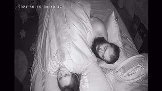 Tricked my step Sister in Law into Cheating During the Night Spy Cam