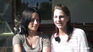 Ersties - Exhibitionistische Shoppingtour mit Sara und Mia