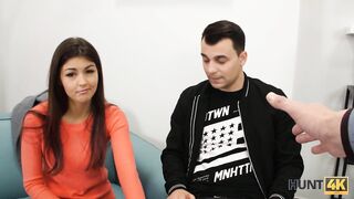 HUNT4K. Boy is able to purchase car only after GF has sex with its owner