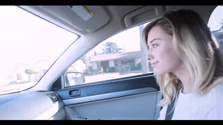Step sister fucking with brother in car