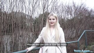 Public Agent Californian blonde Babe in POV Fucking