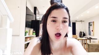 Young Bitch Cummed 3 Times Sitting on Boy's Big Dick!