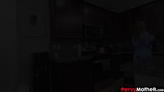 PervyMother - Jealous Cougar Watchs her Stepson getting Sucked by her Step Sister