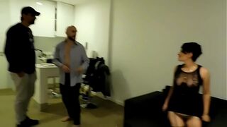 my co-worker never gets tired of fucking my wife's ass ..... he leaves it enlarged and full of milk