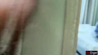 Student fucked a busty apartment owner and her stepdaughter