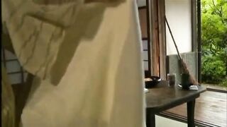 Lucky young man lustful wife shows pussy