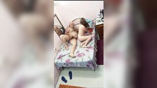 YOUNG GIRL GETS ALL WET WHEN SHE'S WITH THE OLD MAN