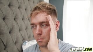 Busty Hot Stepmom Gives a Helping Hand