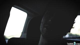Skinny teens Haley Reed tight pussy double fucked by two big cocks