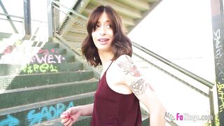 Teen Silvia is sure about it. "MY ASS NEEDS BLACK DICK!!"