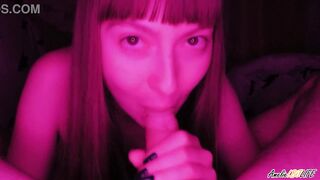 Girlfriend Sensually Sucks Classmate's Cock And Gets Hot Cum In Mouth