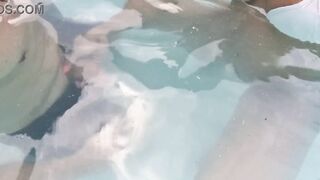 He turned me on in the pool