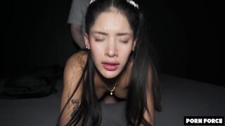 Burning Off The Roids - Shy Cutie Gets Dominated