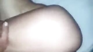 Girl moans