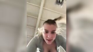 Crazy fucking in the gym
