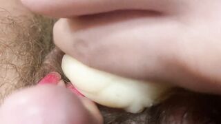 Hardcore Huge clitoris orgasm extreme closeup vagina fuck
