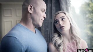 Stepdad has a special surprise for teen stepdaughter