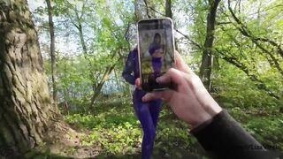 Cum in mouth in the public place. Deep throat. POV