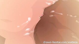 Disney Princess hentai - Tiana meets Charlotte