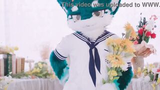 cute dragon dancing