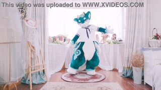 cute dragon dancing