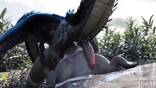 Dragons fuck in the hole