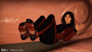 Vore Chinese Dragon Eats Tourist Feet First