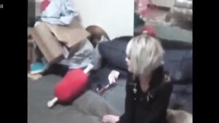Cuckold husband filming his hot gf with other guys fucking