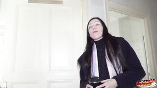 GERMAN SCOUT - First Time Anal Sex for small Tits Cougar Rina Helena at Pick Up Casting
