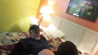 2 CD Sissies tag team a nice cock and get a huge load of cum