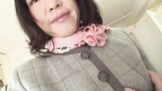japanese mature with creampie