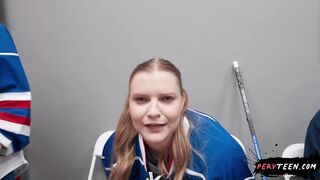 Big Ass Teen Seduces Cameraman in the Locker Room