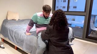 I FUCKED MY ARGENTINE NEIGHBOR BECAUSE THE ELEVATOR WAS UNDER MAINTENANCE