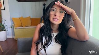 Step sis CHEATS on her BF and SQUIRTS all over me - Cami Strella x Scott Stark