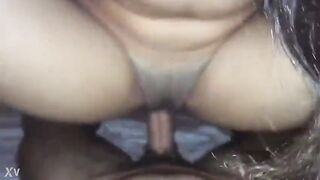 Hot ex girlfriend sitting and moaning