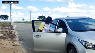 I SAW A HOT BEGGER ON THE STREET CHEATING AND TOLD HER I WAS GOING TO GIVE HER A FEED