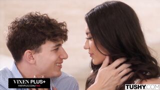 TUSHY College Cutie Sawyer Cassidy Has Her Tight Little Ass Filled Up