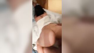 My friend's ex moans like a whore and lets herself be recorded homemade in 4
