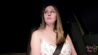My step Mom’s Married Friend Let Me Fuck Her in the Car