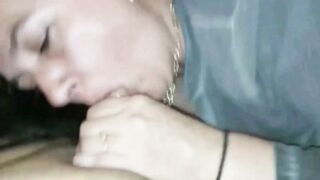 Huge Multiple Cumshots in Mouth Amateur MILF Compilation