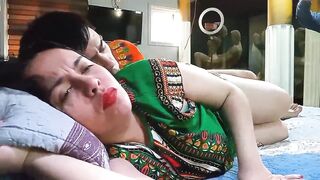 Indian stepmother gets fucked hard by her stepson.