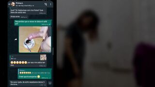 Whatsapp With My Friend Gets Hot And Ends Up In My Room