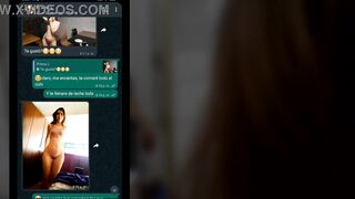 Whatsapp With My Friend Gets Hot And Ends Up In My Room